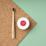 organic dog toothpaste with soft bamboo toothbrush 
